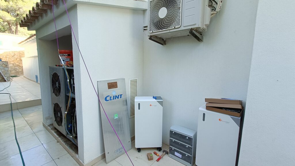 Energiesparende Wärmepumpe für Klimatisierung in einer Villa bei Alcudia